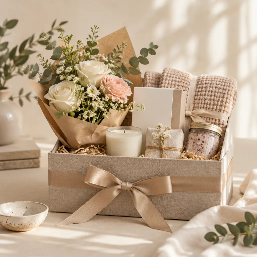 A thoughtful gift arrangement